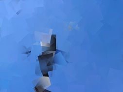 blue stylish background with abstract pattern
