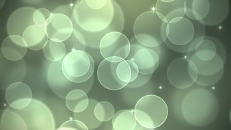 bokeh circles artwork design