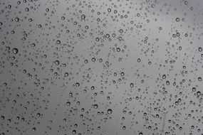 raindrops window water background