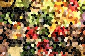 colorful mosaic tiles