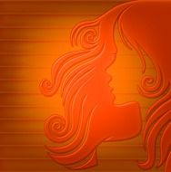 hair woman hairstyle background