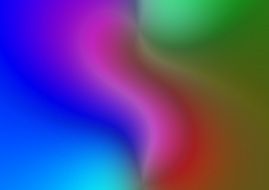 colorful wave as background