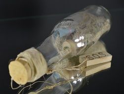 sos message in a bottle