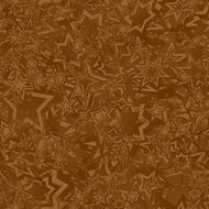 brown chaotic star pattern