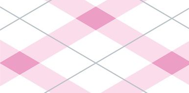 tablecloth stripes diamonds pink