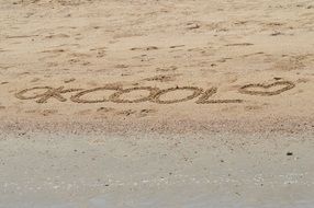 sand text beach holiday vacation