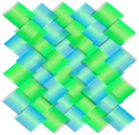creative abstract pale blue green