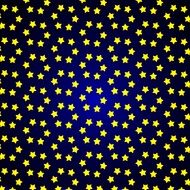 christmas yellow stars with dark background