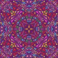 kaleidoscope triangle pattern