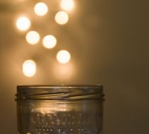 bokeh glass light background