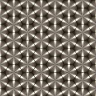 kaleidoscope brown ivory background