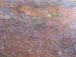 rust background board brown