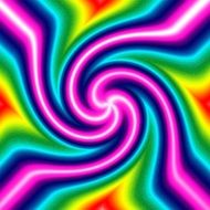 rainbow background green blue