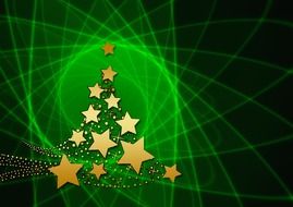 christmas spiral endless