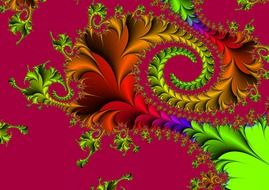 fractal abstract aesthetic pattern