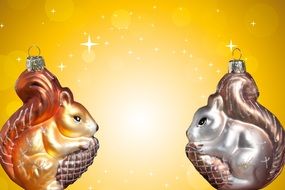 christmas squirrel