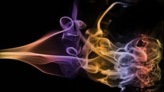 wallpaper smoke colors design