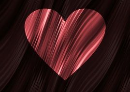 heart background image red love