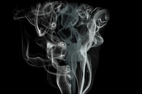 smoke background artwork swirl