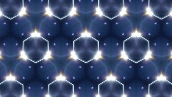 abstract background of blue lights