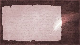 letters on a restro canvas