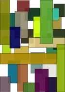 random colored rectangles as background