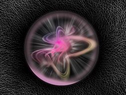 stress fractal about ball light