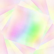 background with iridescent papers