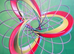 abstract 3D spiral