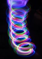 light painting design color