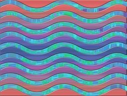 abstract digital waves background