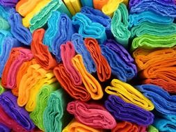 colorful structure color paper