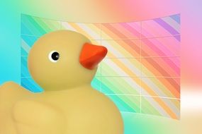 duck ducky easter toys background