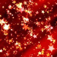 star christmas red background