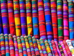 colorful pattern dyeing