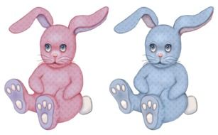 toy bunny rabbit stuffed pink