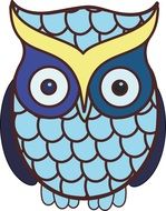 drawing of a cute owl