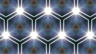 background with abstract blue lights
