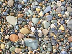 stones pebble beach pebbles nature