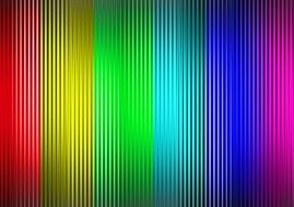 rainbow lines spectrum