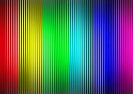 rainbow lines spectrum