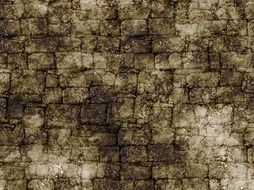 old dirty stone wall