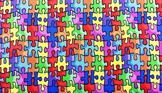 colorful colors puzzle design