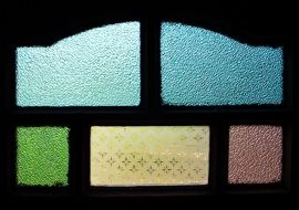 window glass stained color