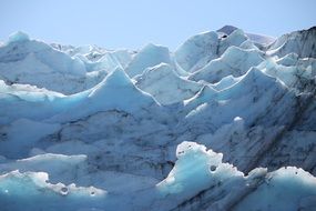 ice glacier background