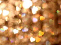 bokeh blur lights background