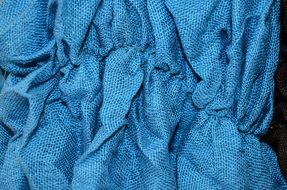fabric in blue