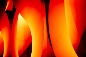 arts flames fire abstract curves