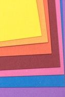 rainbow textured paper