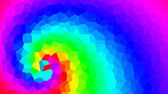 rainbow prismatic swirl